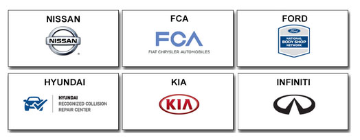 Car Craft is OEM Certified-recognized for Nissan, Fiat-Chrysler, Ford, Hyundai, Kia and Infiniti.